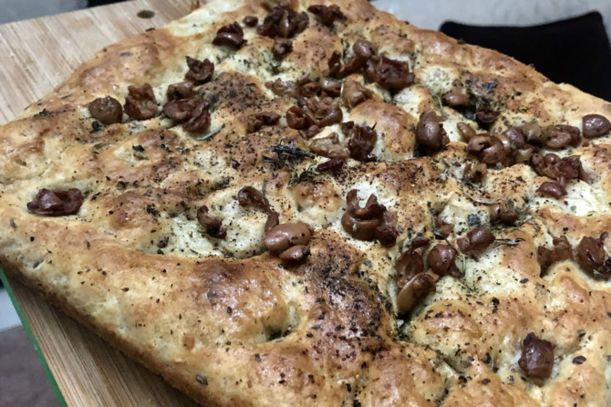 Böylesini Daha Önce Yemediniz: Tam Buğday Unlu Focaccia
