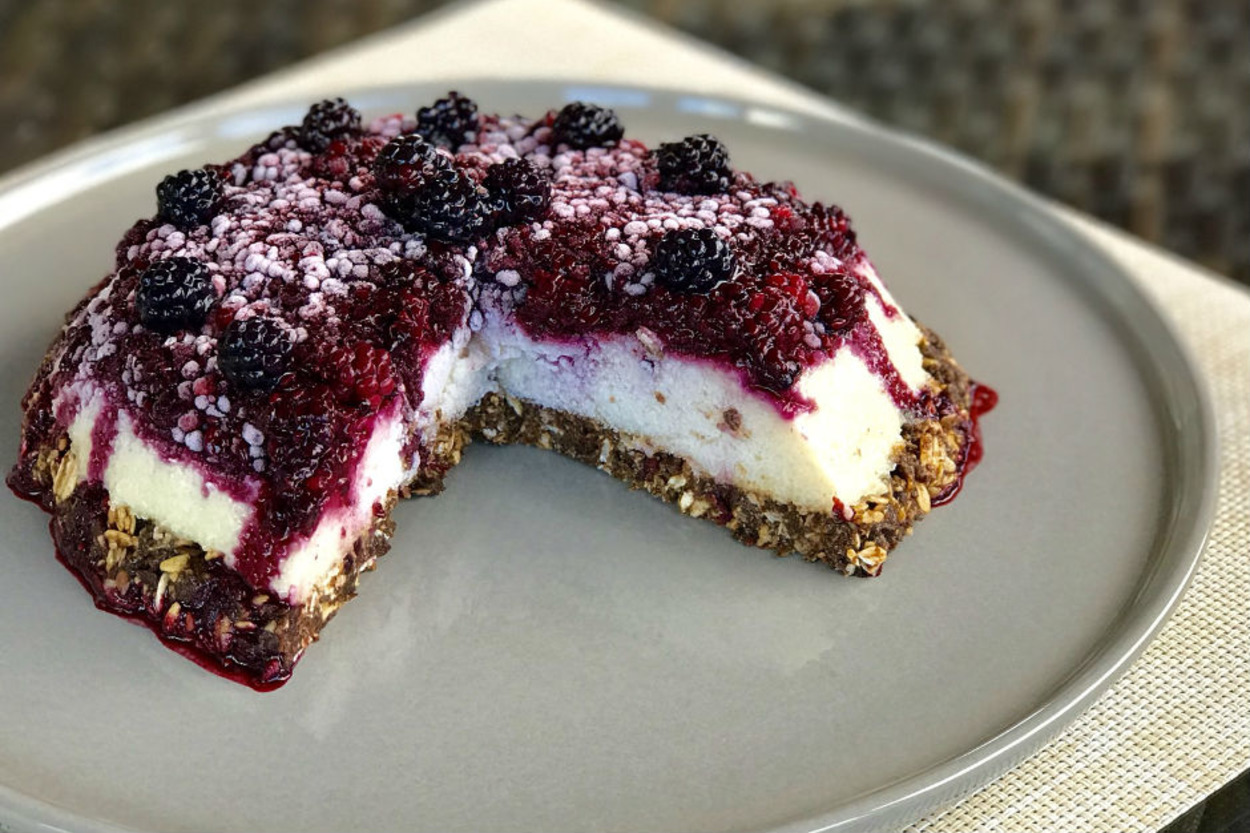 Damaklara Şölen: Blackberry Cheesecake