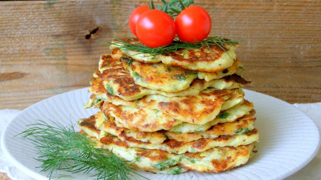 Mücver Tadında: Kabaklı Pancake