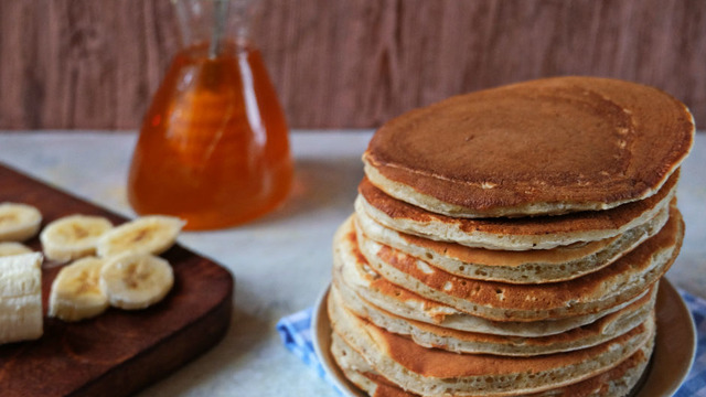 Doyurucu Kahvaltılık: Tam Buğday Unlu Pancake