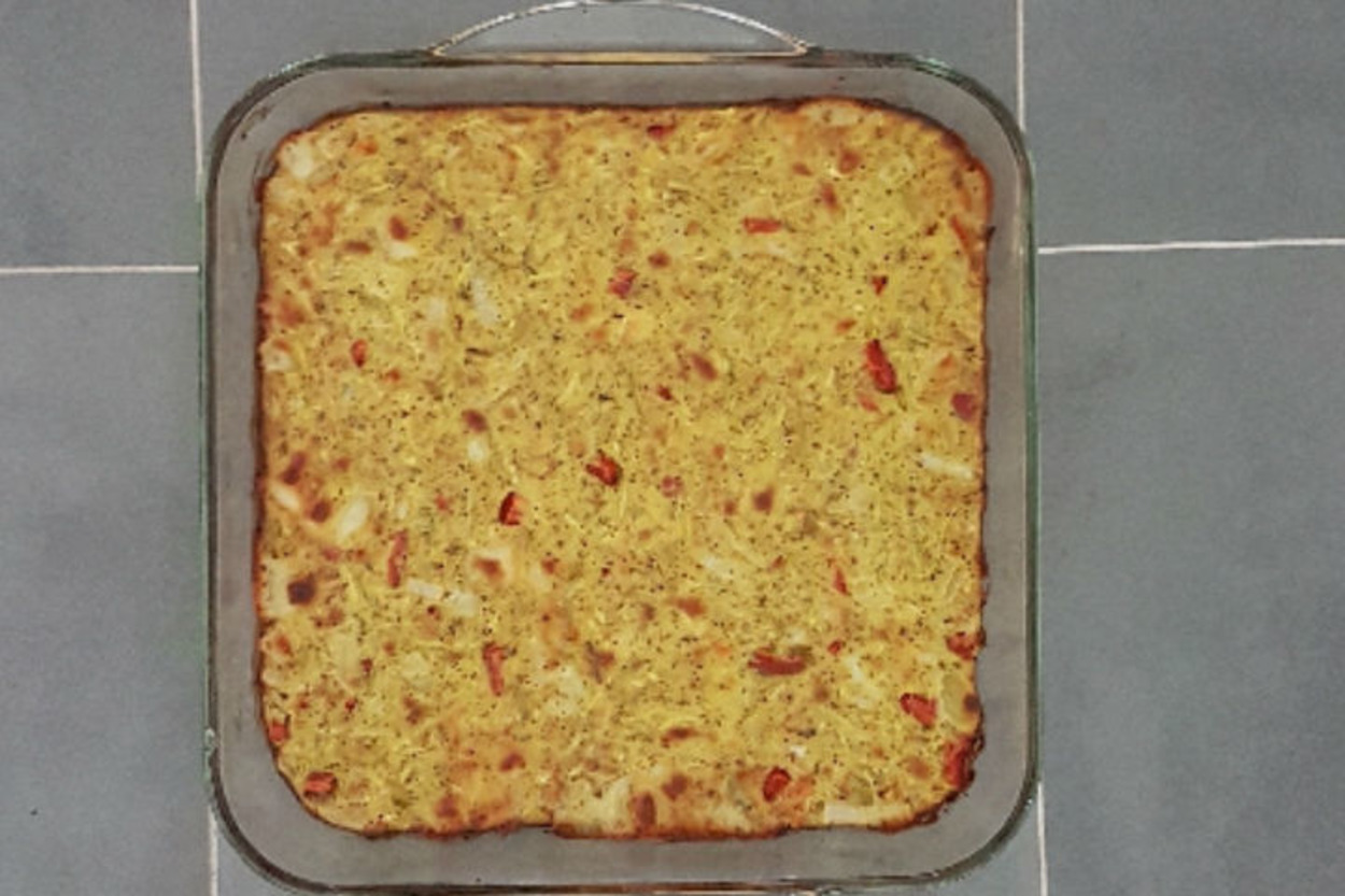 Evde Ne Varsa: Peynirli Biberli Mücver