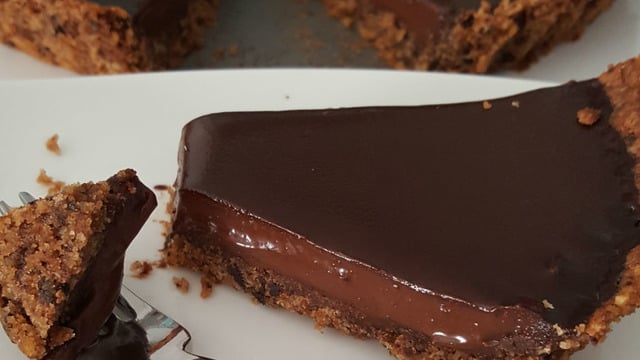Sadece 5 Malzemeli: Kolay Çikolatalı Tart