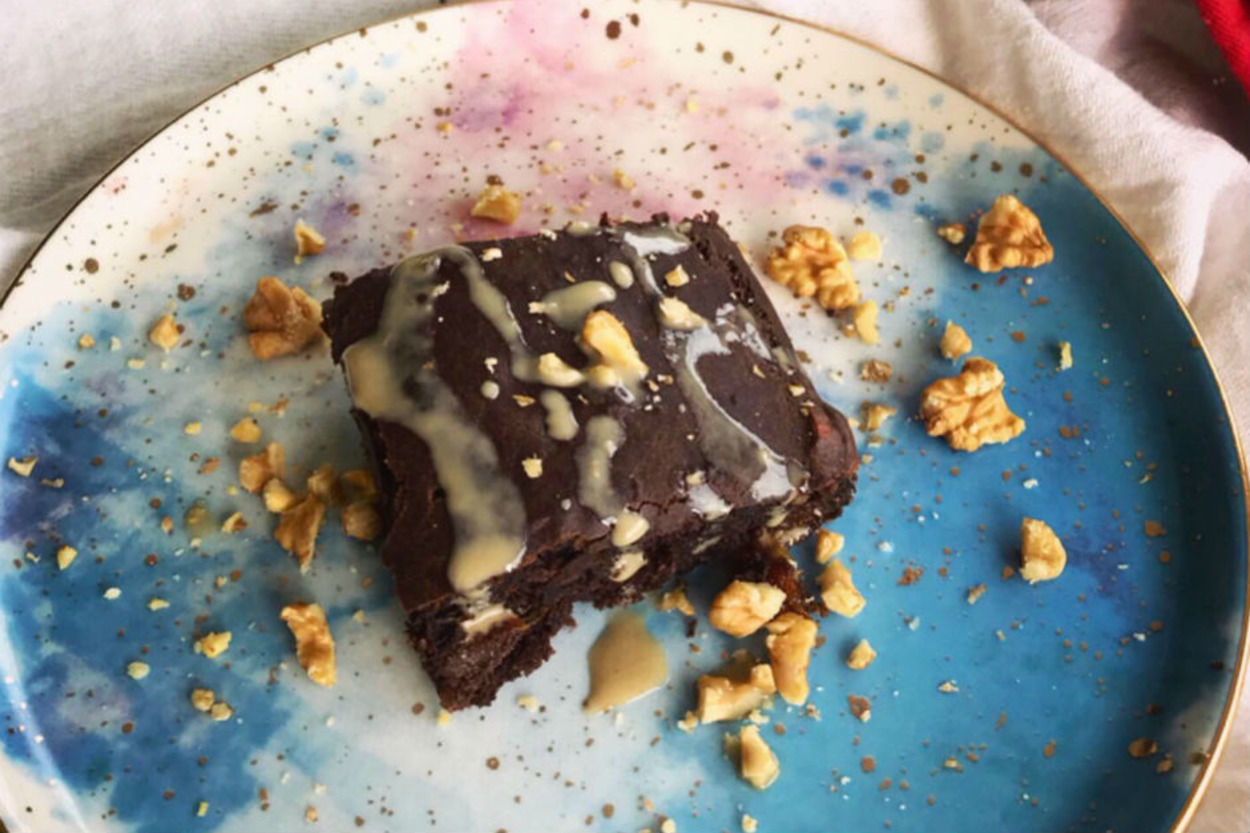 Yağsız, Şekersiz: Muzlu Fit Brownie