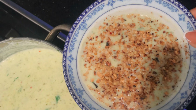 Fındıklı Cevizli: Kolay Yeşil Sebze Çorbası