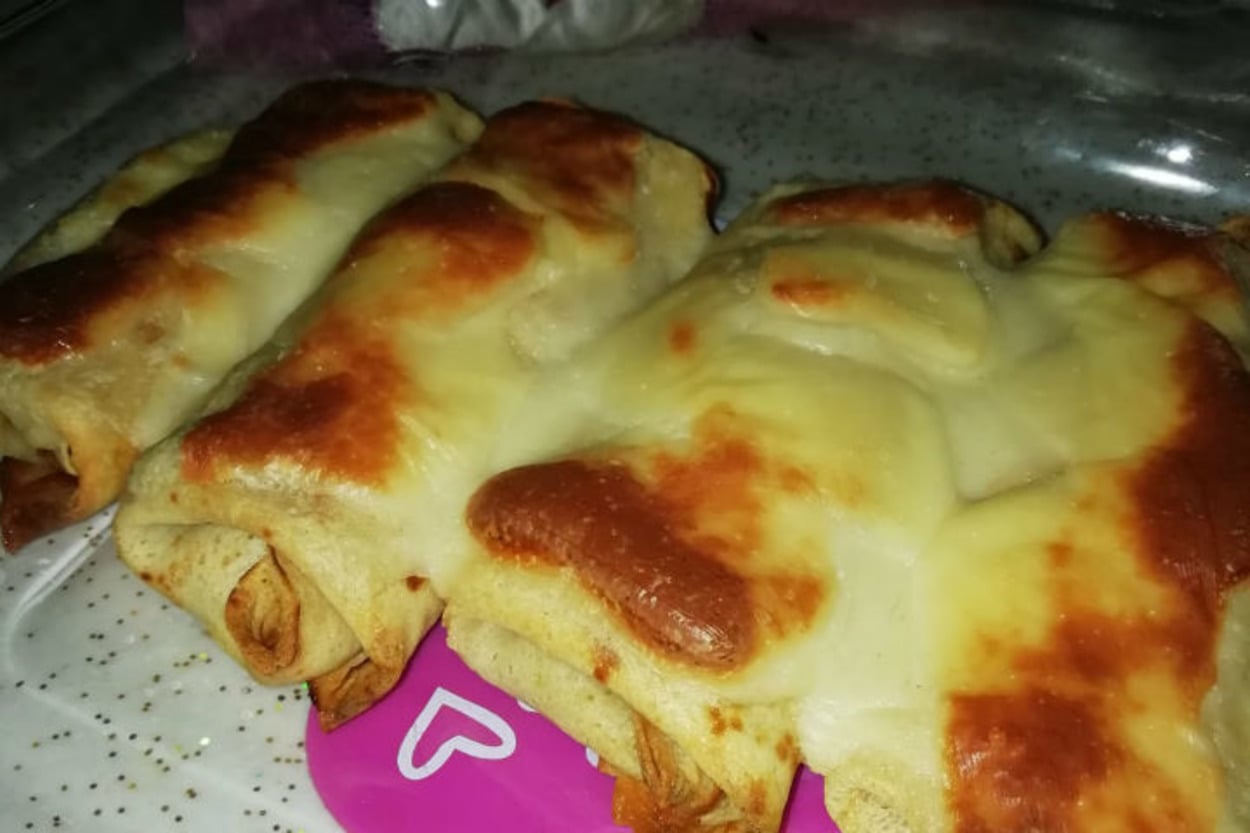 Çok Doyurucu: Sebzeli Beşamel Soslu Krep Sarma
