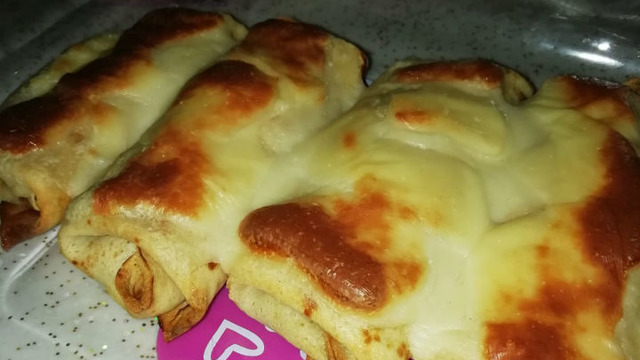 Çok Doyurucu: Sebzeli Beşamel Soslu Krep Sarma