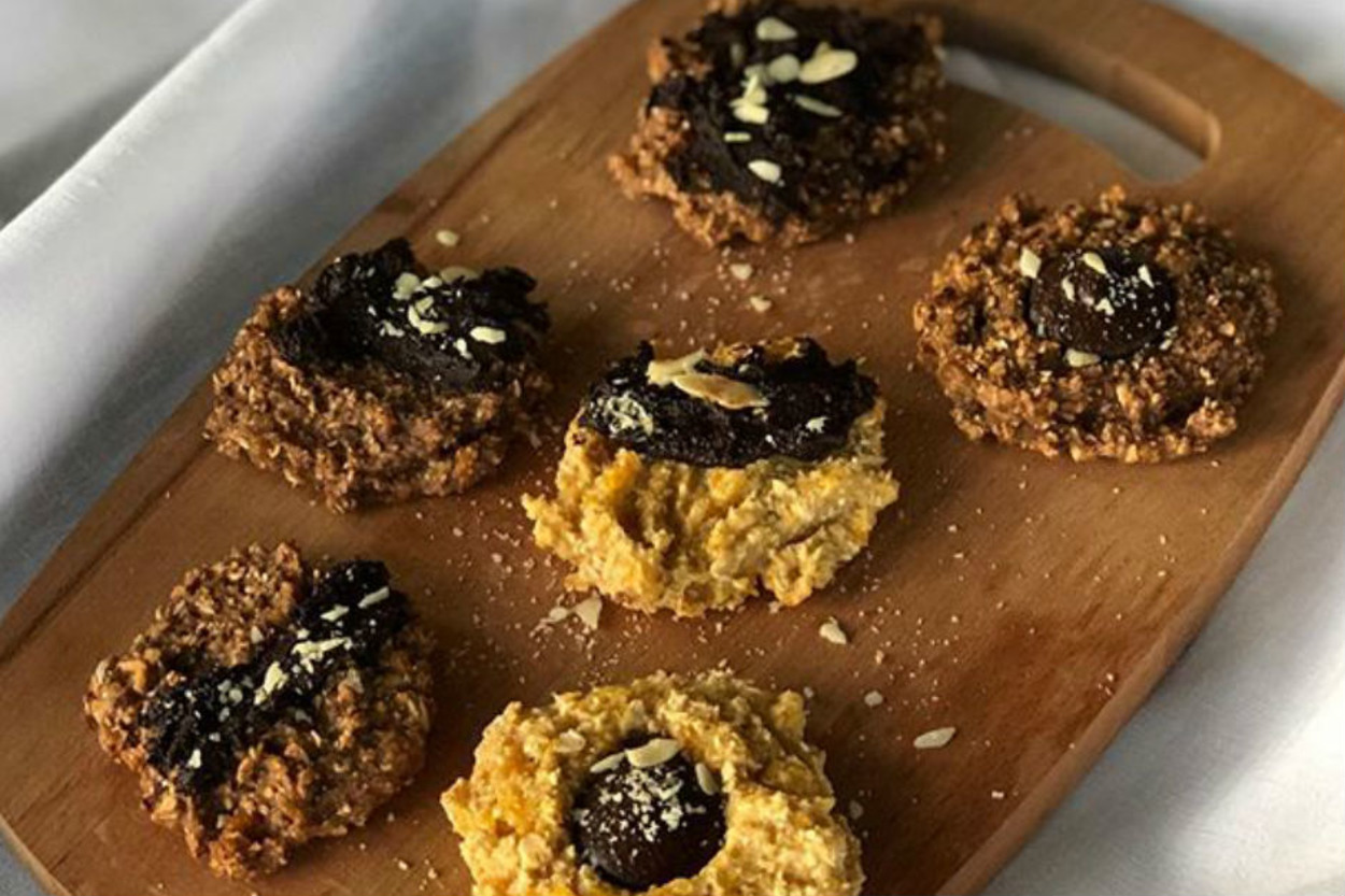 Sadece 3 Malzeme İle: Yulaflı Fit Kurabiye