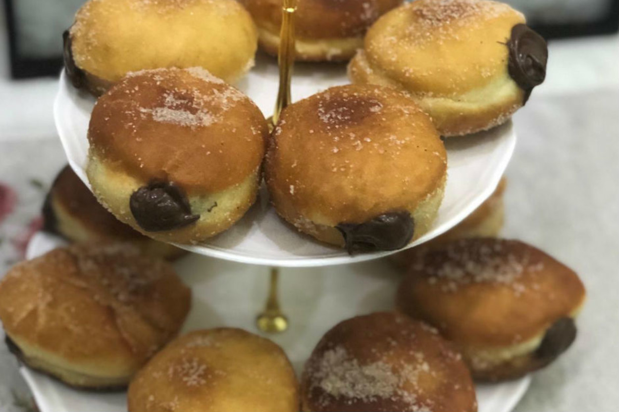 İçi Akışkan Çikolatalı: Berliner