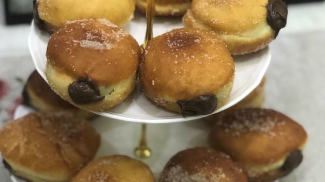 İçi Akışkan Çikolatalı: Berliner