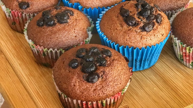 Çay Saatlerinizi Lezzetlendirmeye Hazır: Damla Çikolatalı Cupcake