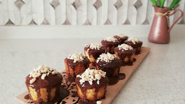 Mis Kokulu: Portakallı Çikolata Soslu Muffin