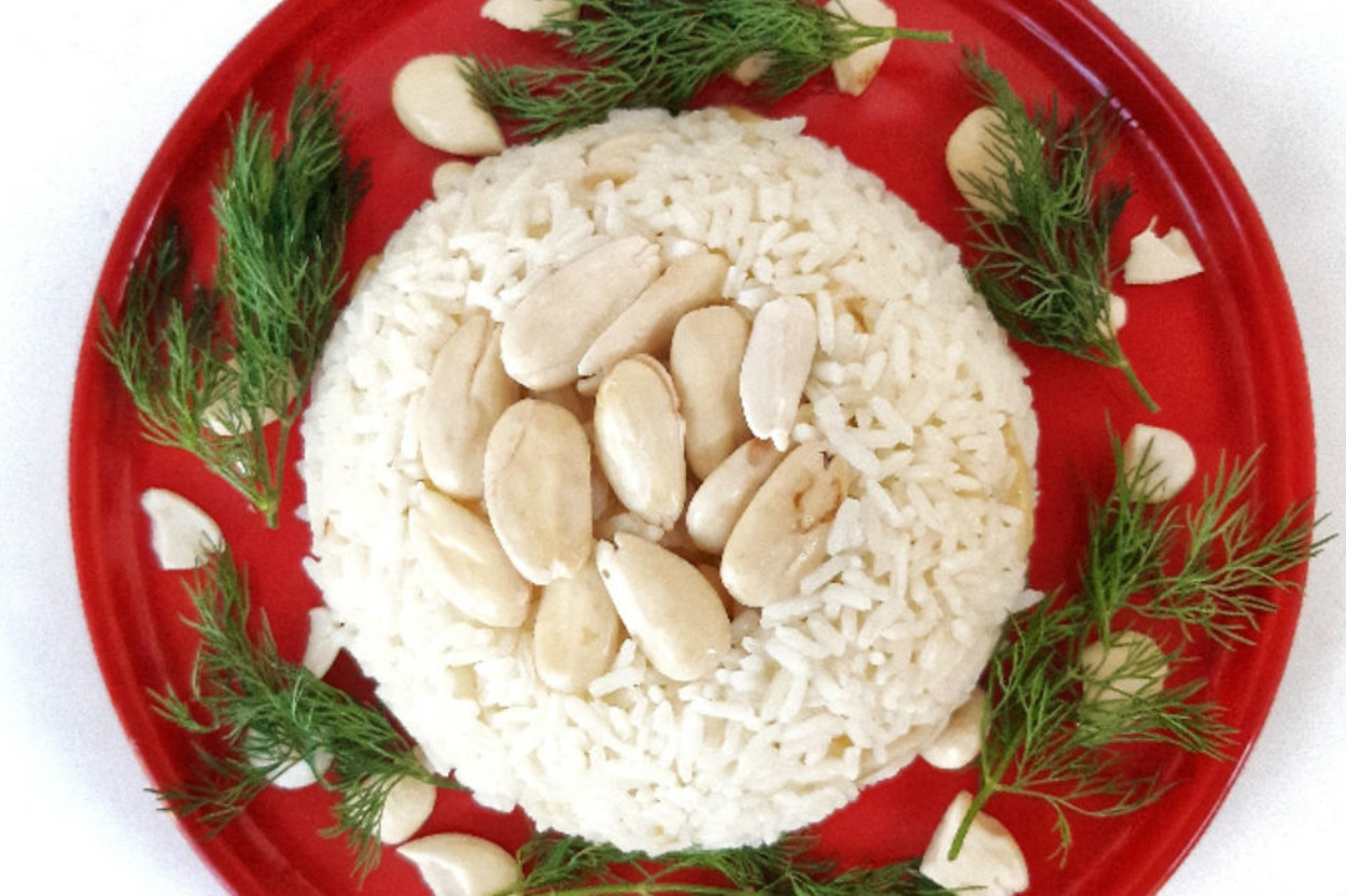 Görsel Şölen: Bademli Jasmin Pilavı