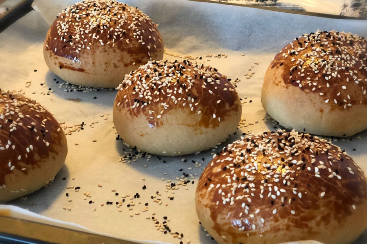 Pofuduk Pofuduk: Ev Yapımı Hamburger Ekmeği