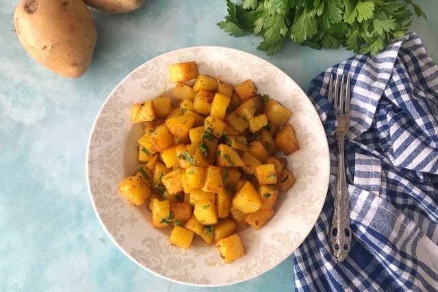 Zerdeçallı Patates Kavurması Tarifi