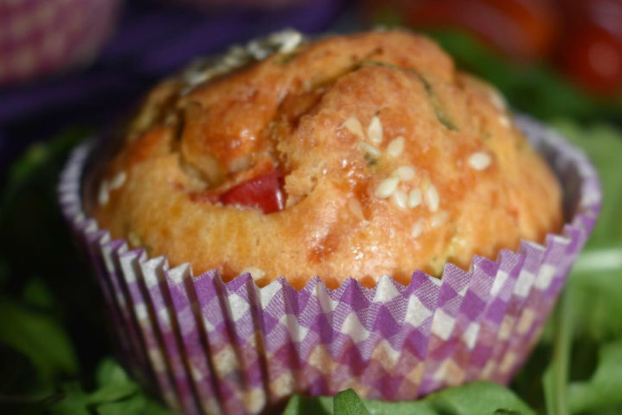 Hızlıca Hazırlanan: Rokalı Tuzlu Muffin