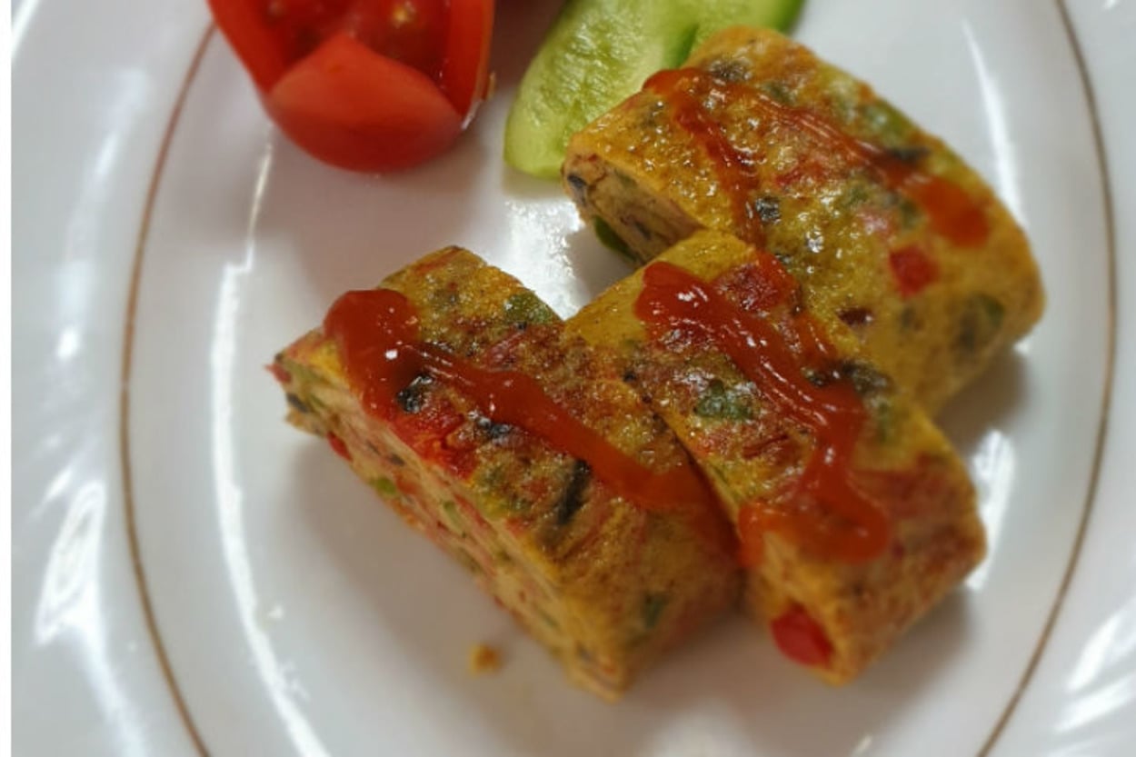 Kore Mutfağından Geliyor: Yumurta Rulosu (Egg Roll)