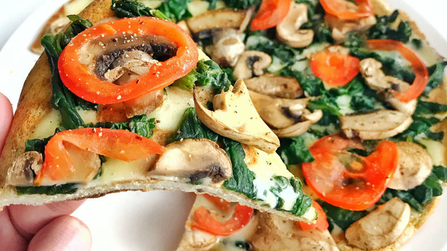 Diyetteyken de Pizza Yenir: Yulaf Unlu Pratik Pizza