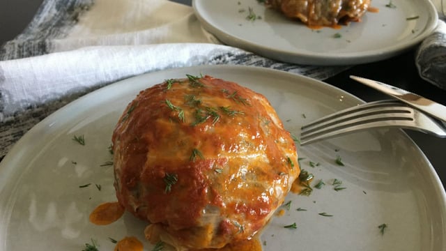 En Kolay Yöntemiyle: Porsiyonluk Lahana Dolma