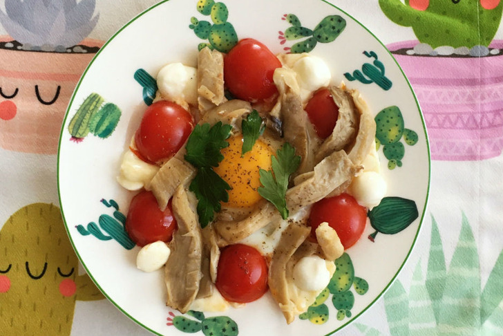 İstiridye Mantarlı Omlet Tarifi