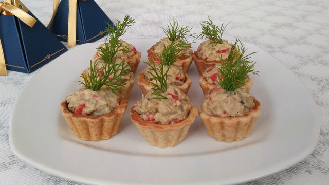 Şık Tarif: Köz Patlıcanlı Mini Tartolet