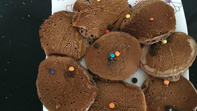 Çocuklar Çok Sevecek: Kakaolu Tarçınlı Pofuduk Pancake
