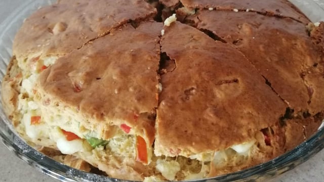 Bol Malzemeli: Kahvaltılık Tuzlu Kek