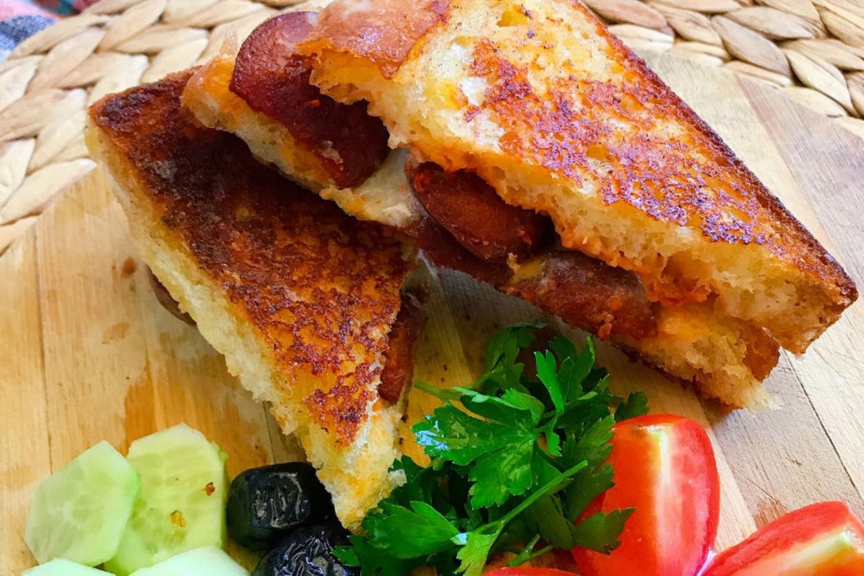 Makinesiz de Olur: Kahvaltılık Tava Tost