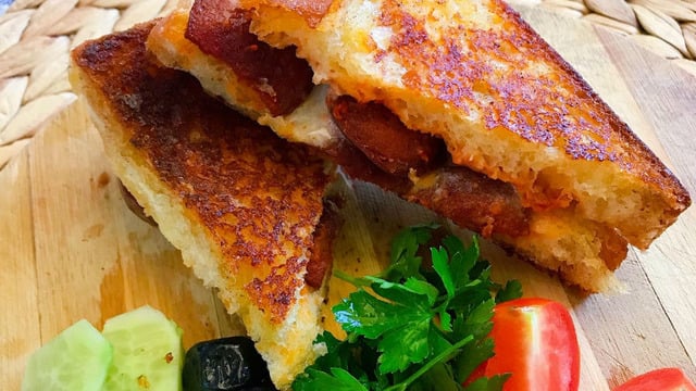 Makinesiz de Olur: Kahvaltılık Tava Tost
