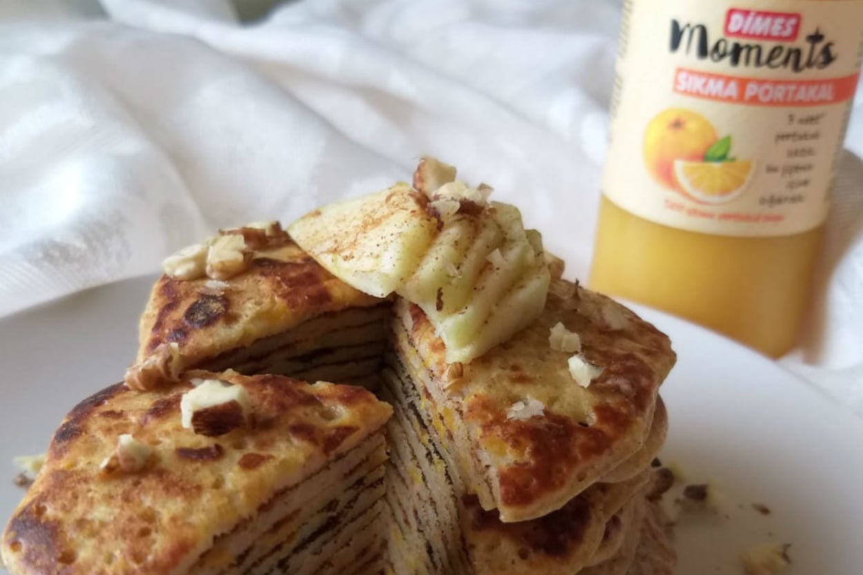 Şekeri Kendinden: Bal Kabaklı Pancake