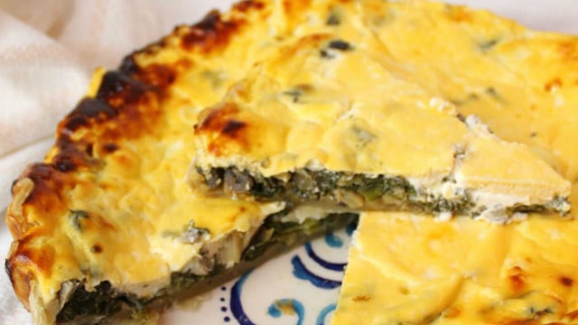Hafta Sonu Lezzeti: Ispanaklı Mantarlı Kiş