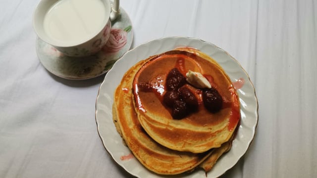 5 Malzemeyle: Sağlıklı Krep
