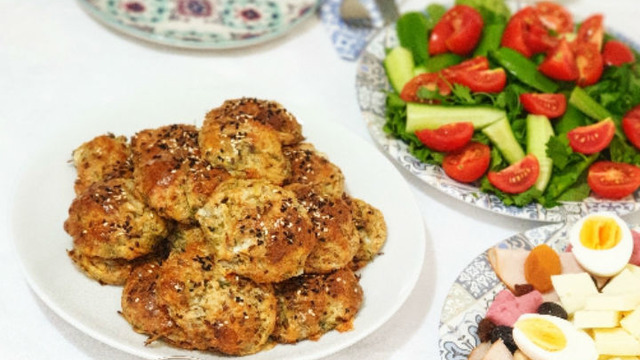 Ağızlarda Enfes Tatlar Bırakır: Dört Peynirli Dereotlu Poğaça