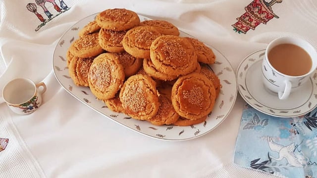 Kahvenin Yanına: Tahinli Fındıklı Kurabiye