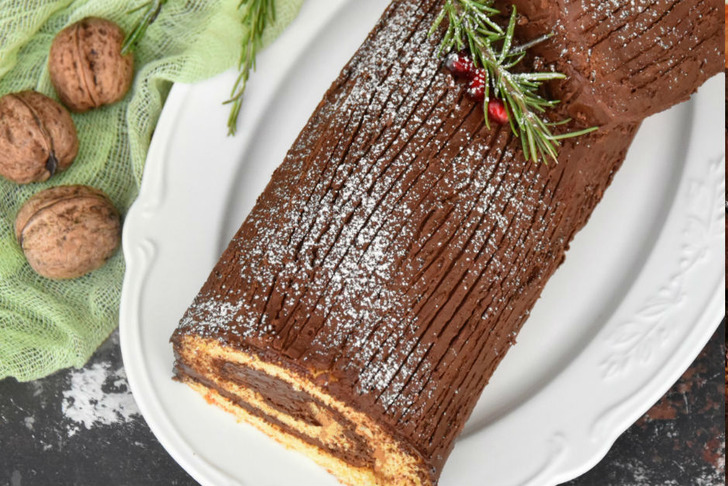 Kütük Pasta (Buche de Noel) Tarifi
