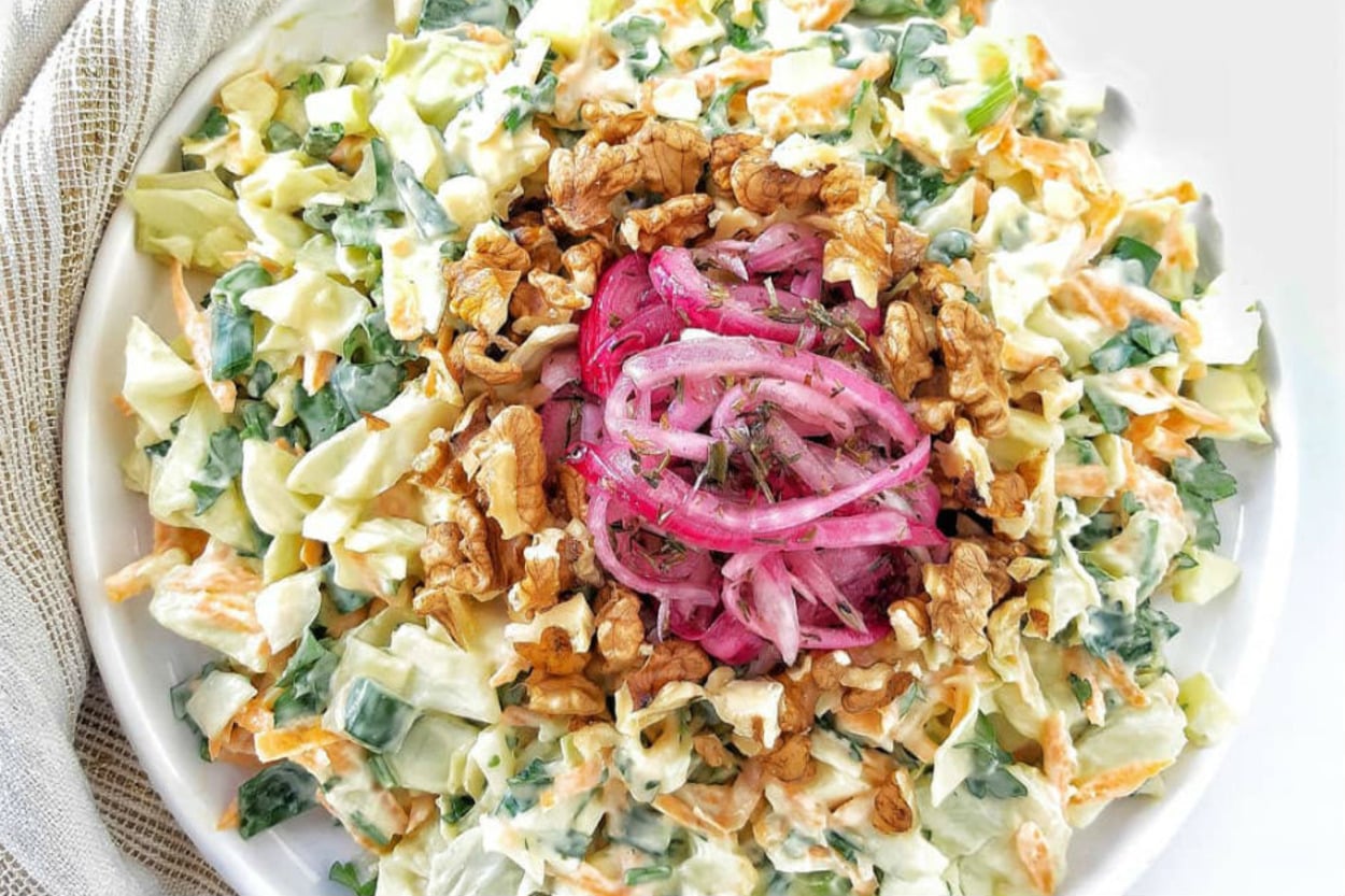 Bu Kez Farklı: Avokado Coleslaw