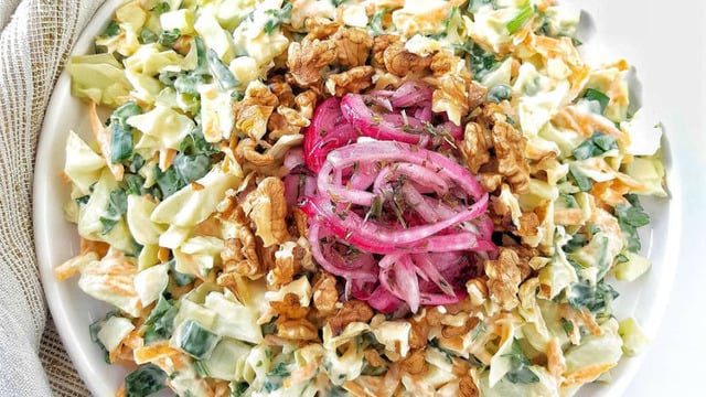 Bu Kez Farklı: Avokado Coleslaw