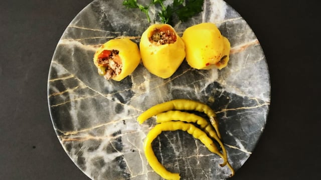 Akşama Ne Pişireceğiniz Belli: Patates Dolması