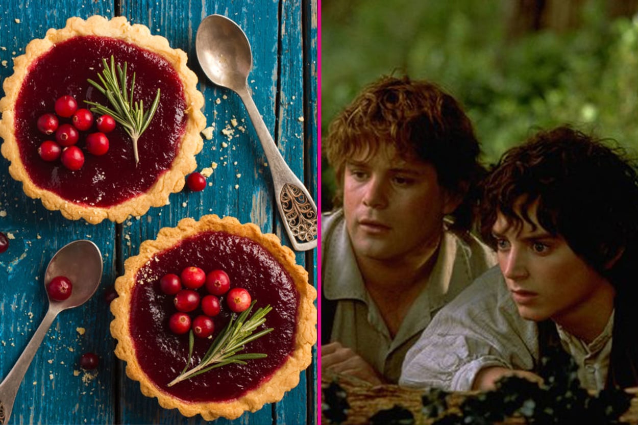 Hobbitler Pek Severdi: Orta Dünya'dan Orman Meyveli Mini Tartlar