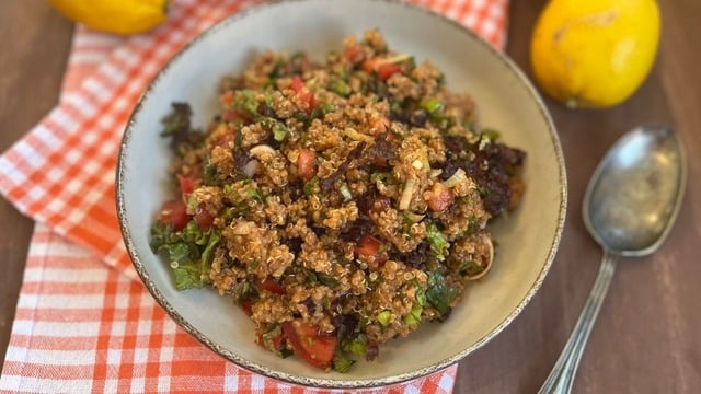 Yeni Nesil Çay Saati: Kinoa Kısır