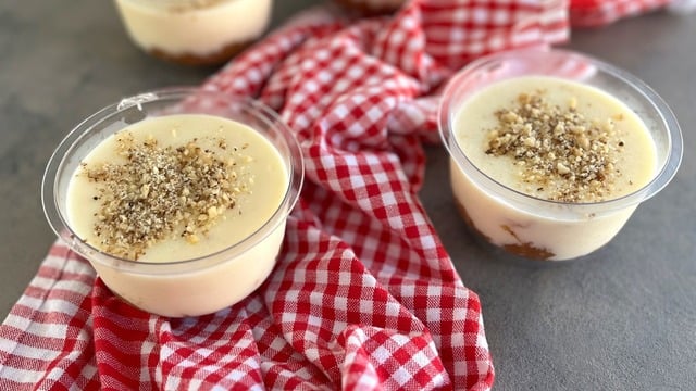 Kaşık Kaşık Mutluluk: Elmalı Muhallebi