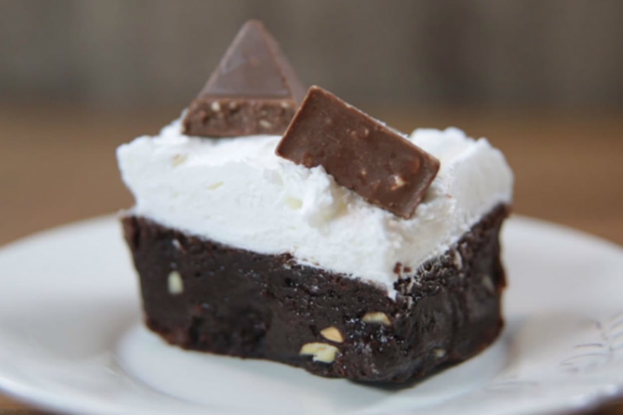 Ağzımız Tatlansın: Bademli Toblerone Brownie