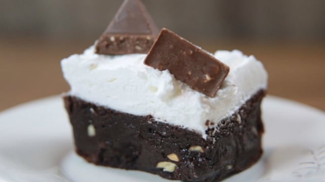 Ağzımız Tatlansın: Bademli Toblerone Brownie