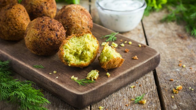 Lezzetin Böylesi: Kabaklı Falafel