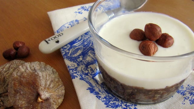 Kalan Keklere Güzelleme: Kremalı İncirli Muhallebi