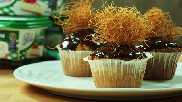 Mmmm Afiyetle: Kadayıflı Bal Kabaklı Muffin