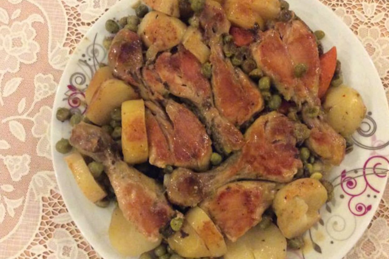 Tek Başına Ana Yemek: Sebzeli Tavuk Tandır