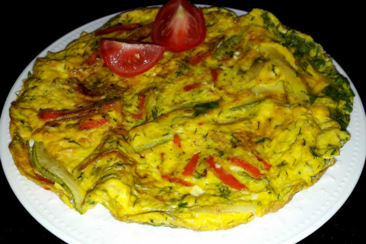 Günün Her Anına Yakışır: Sebzeli Omlet