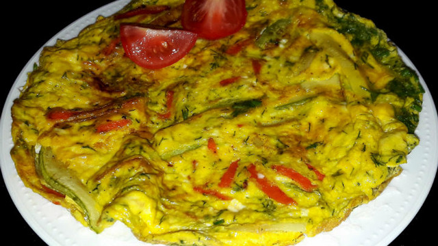Günün Her Anına Yakışır: Sebzeli Omlet
