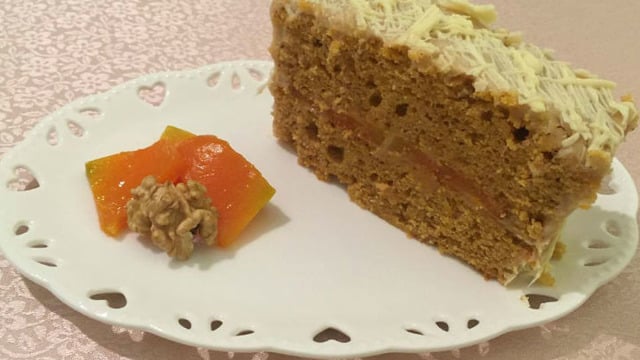 Güzelliğine Rakip Yok: Bal Kabaklı Pasta