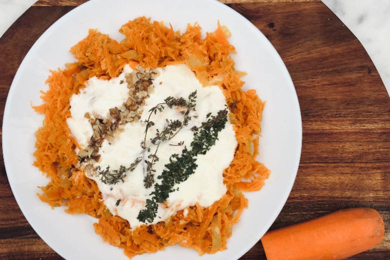 Damağa Ferahlık: Yoğurtlu Havuçlu Meze